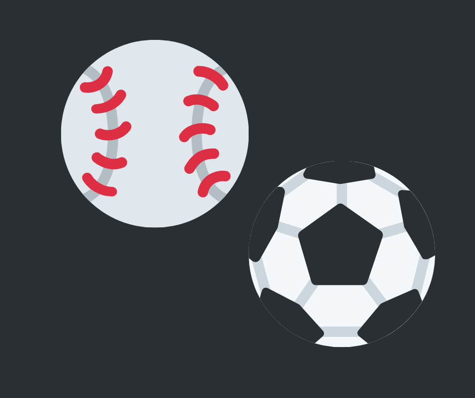 baseball soccer by H.D. Ingles