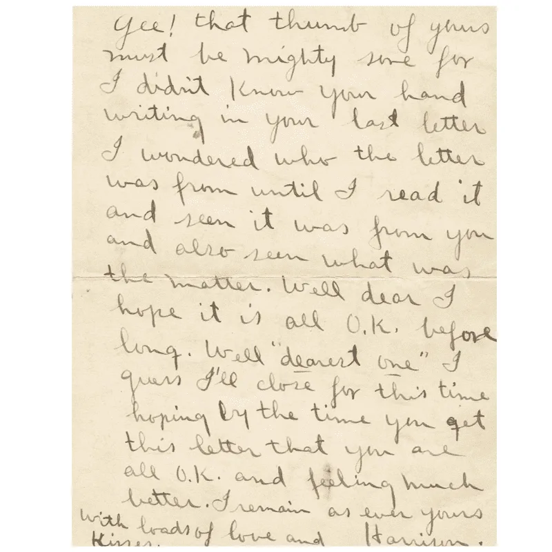 "A Love Letter" by H.D. Ingles