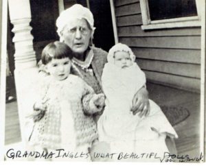 Grandmother Ingles with Winona and Grace Jean from My Six Sisters by H. D. Ingles | HDIngles.com