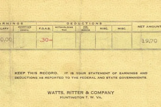 My First Paycheck by H.D. Ingles | HDIngles.com