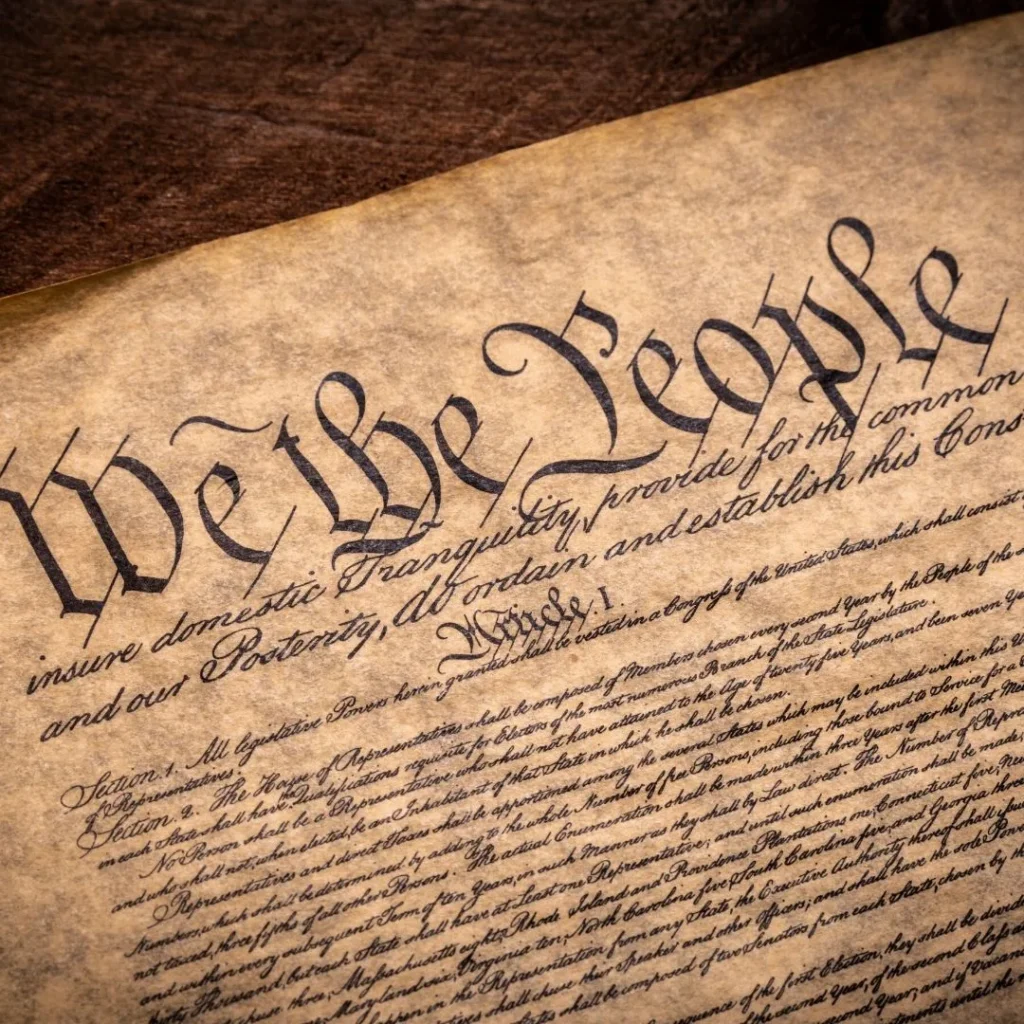 The Constitution of the United States of America by H.D. Ingles