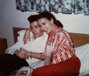 My wife, Carolyn, and I in 1964 from This Is Who I Am by H.D. Ingles | HDIngles.com