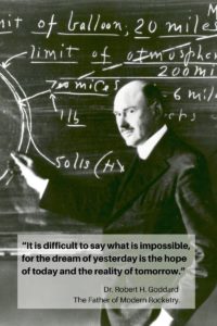 Dr. Robert H. Goddard: The Father of Modern Rocketry