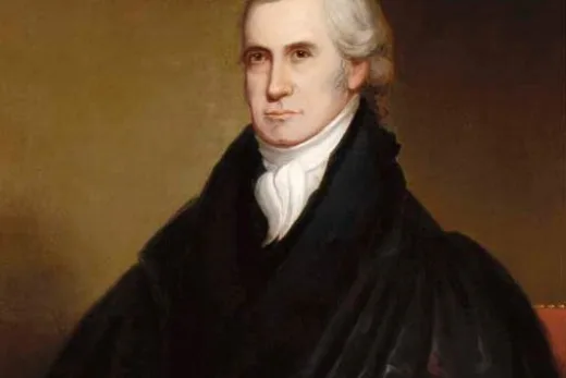 Portrait of Chief Justice John Marshall by John Blennerhassett Martin