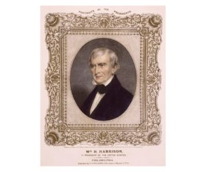 The First Whig President-William Henry Harrison