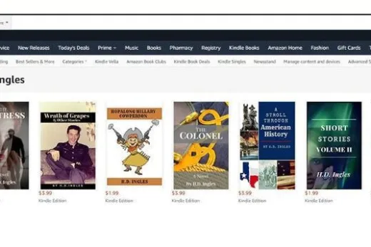 Kindle Author H.D. Ingles