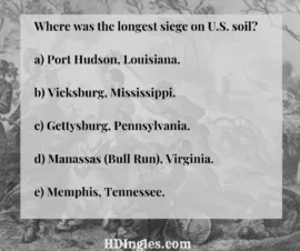 Longest Siege on U.S. Soil